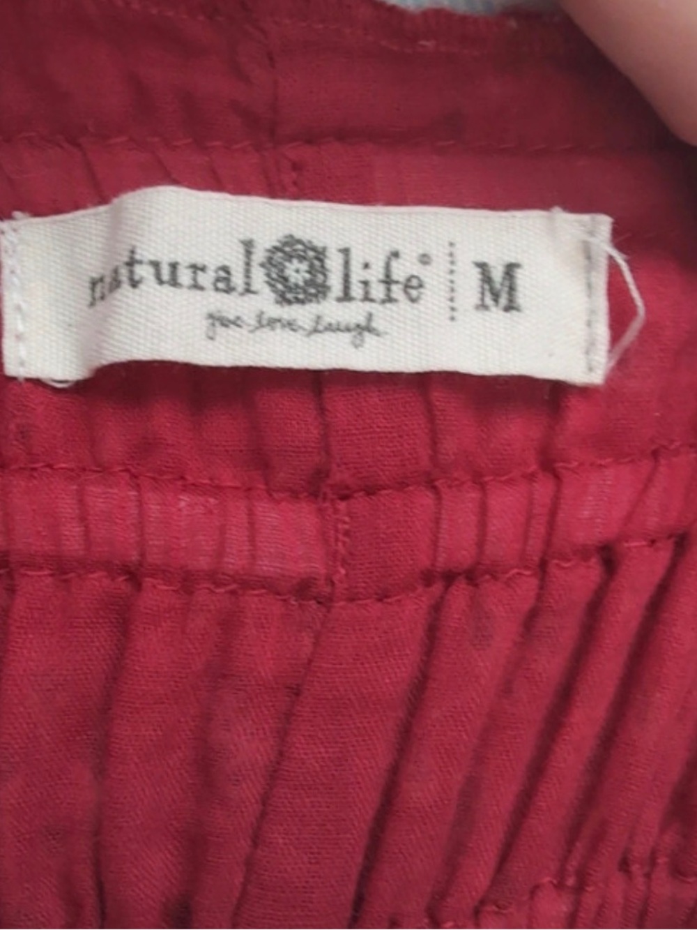 NATURAL LIFE Pink Patchwork Print Maxi Skirt - Picture 3 of 4